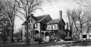 Postcard of the Cleveland Birthplace, circa 1908